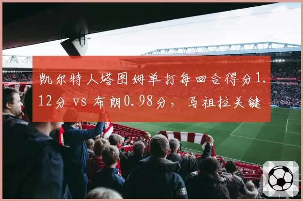凯尔特人塔图姆单打每回合得分1.12分 vs 布朗0.98分，马祖拉关键时刻战术倾斜